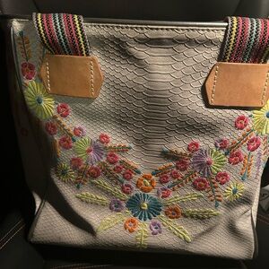 Consuela Embroidered Tote